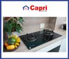 CR-208KT - Bếp Gas 2 Lò Capri CR 208KT