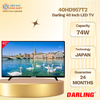 40HD957T2 - Led Tivi Darling 40 Inch