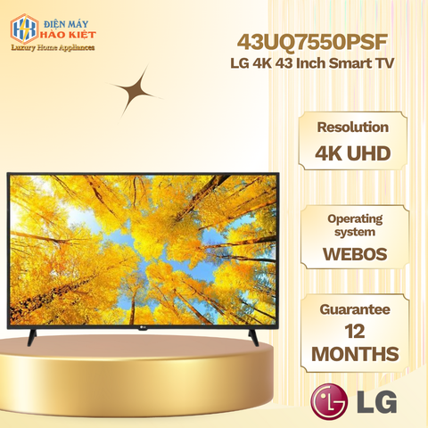 43UQ7550PSF - Smart Tivi LG 4K _ 43 Inch