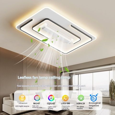 VT736 - Đèn Quạt Vento Hình Chữ Nhật