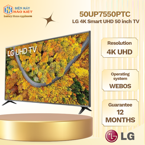 50UP7550PTC  - Tivi LG 4K Smart UHD 50 inch