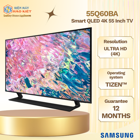 55Q60BA - Smart Tivi QLED 4K 55 Inch Samsung