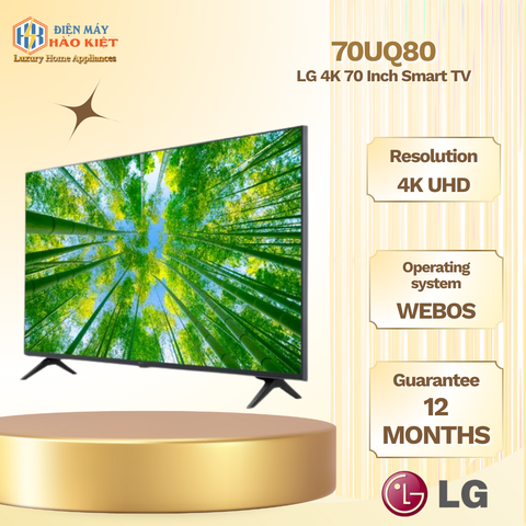 70UQ80 - Smart Tivi LG 4K 70 Inch