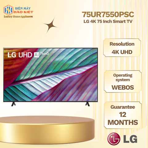75UR7550PSC - Smart Tivi LG 4K 75 Inch