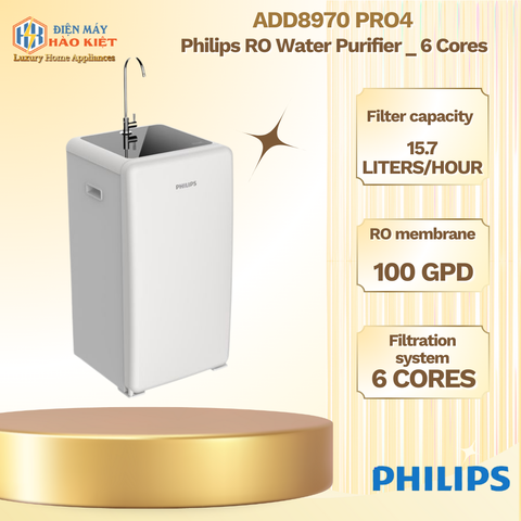 ADD8970 PRO4 - Máy Lọc Nước Philips RO _ 6 Lõi