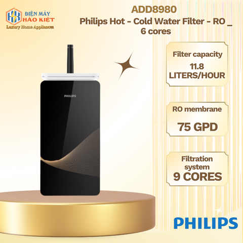 ADD8980 - Máy Lọc Nước Nóng - Lạnh - RO Philips _ 6 lõi
