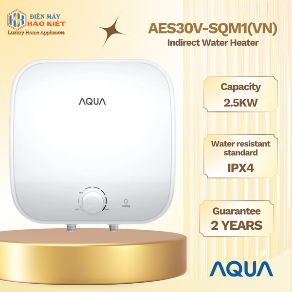 AES30V-SQM1(VN) - Máy Nước Nóng Gián Tiếp