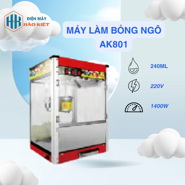 AK801 - Máy làm bỏng ngô