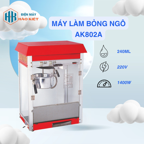 AK802A - Máy làm bỏng ngô