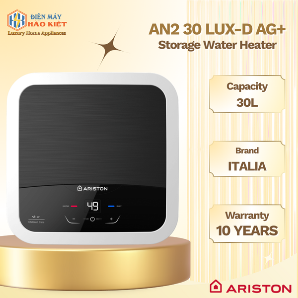 AN2 30 LUX-D AG+ - Bình Nước Nóng Gián Tiếp Andris2 Lux-D 30L