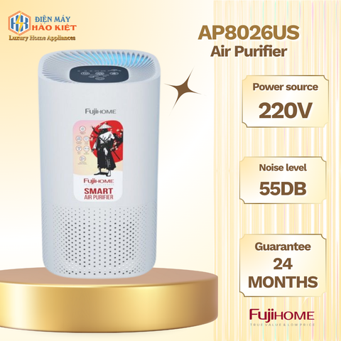 AP8026US - Máy Lọc Không Khí Fujihome