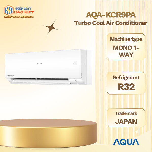 AQA-KCR9PA - Máy Điều Hòa Turbo Cool