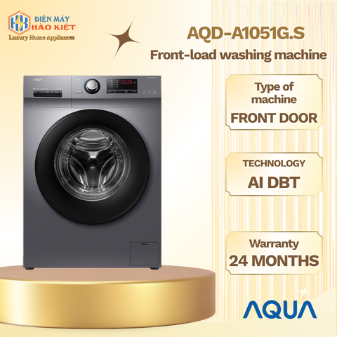 AQD-A1051G.S -  Máy Giặt Lồng Ngang