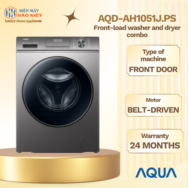 AQD-AH1051J.PS - Máy Giặt Và Sấy Lồng Ngang