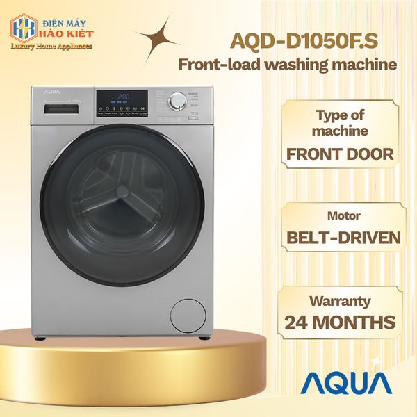 AQD-D1050F.S - Máy Giặt Lồng Ngang