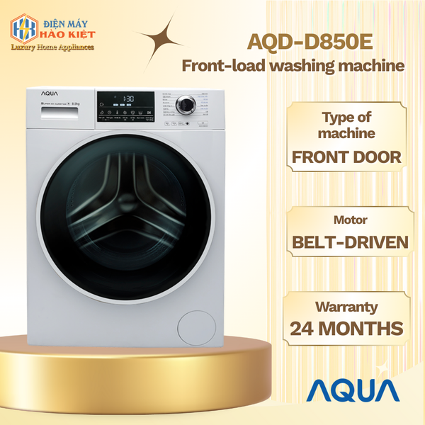 AQD-D850E - Máy Giặt Lồng Ngang