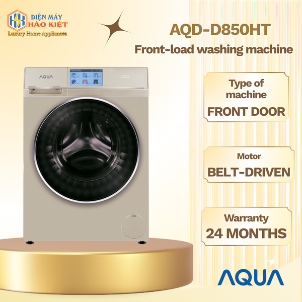 AQD-D850HT - Máy Giặt Lồng Ngang