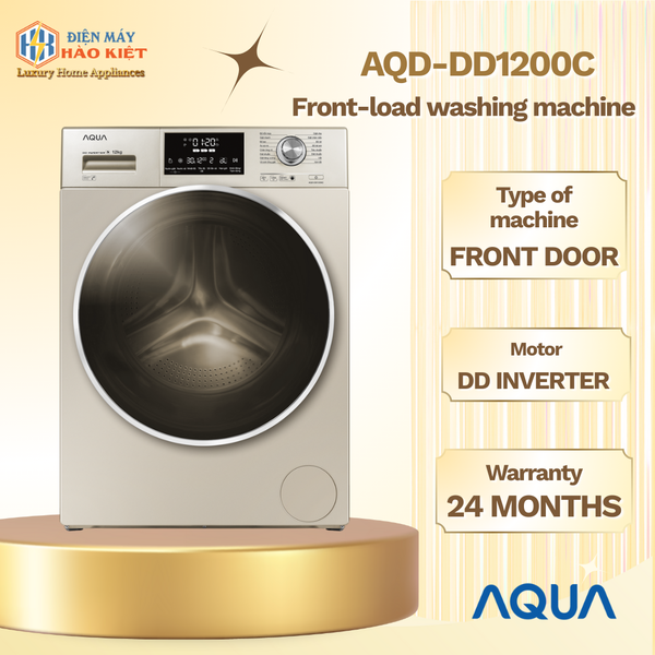 AQD-DD1200C - Máy Giặt Lồng Ngang
