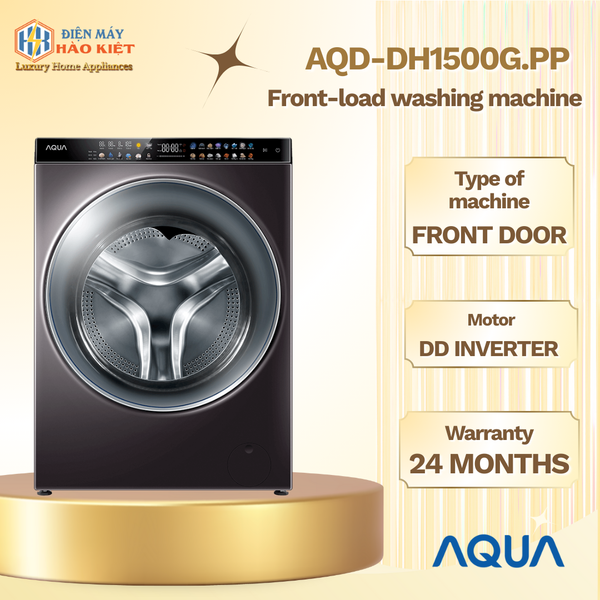 AQD-DH1500G.PP - Máy Giặt Lồng Ngang