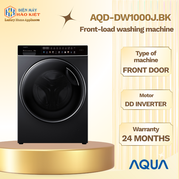AQD-DW1000J.BK - Máy Giặt Lồng Ngang