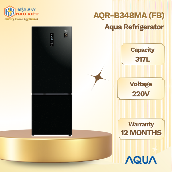 AQR-B348MA (FB) - Tủ Lạnh Ngăn Đông Dưới