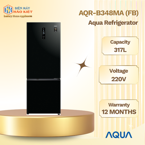 AQR-B348MA (FB) - Tủ Lạnh Ngăn Đông Dưới