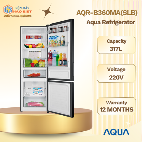 AQR-B360MA(SLB) - Tủ Lạnh Ngăn Đông Dưới
