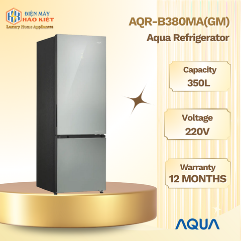 AQR-B380MA(GM) - Tủ Lạnh Ngăn Đông Dưới