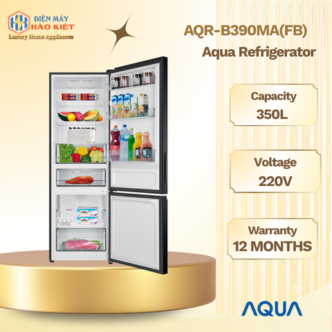 AQR-B390MA(FB) - Tủ Lạnh Ngăn Đông Dưới