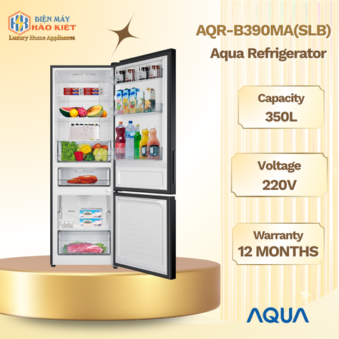 AQR-B390MA(SLB) - Tủ Lạnh Ngăn Đông Dưới