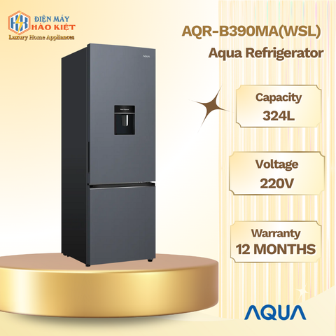 AQR-B390MA(WSL) - Tủ Lạnh Ngăn Đông Dưới