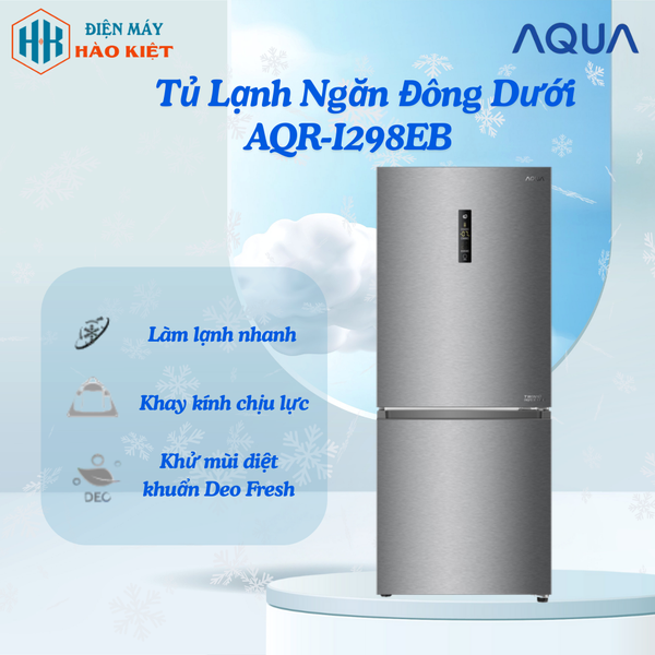 AQR-I298EB - Tủ Lạnh Ngăn Đông Dưới