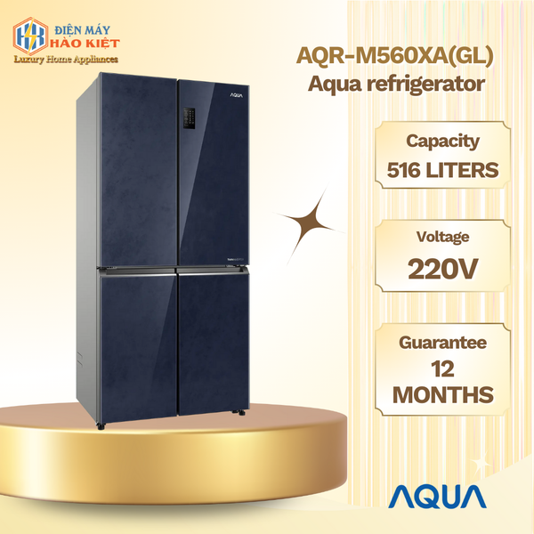 AQR-M560XA(GL) - Tủ Lạnh 4 Cửa