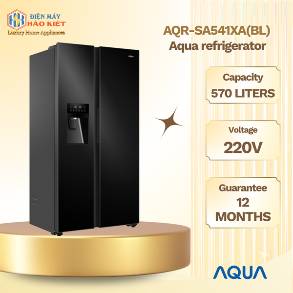 AQR-SA541XA(BL)​ - Tủ Lạnh Side By Side