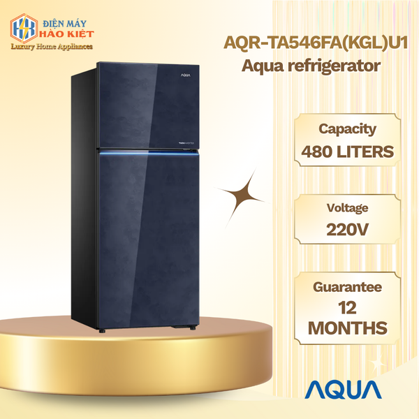 AQR-TA546FA(KGL)U1 - Tủ Lạnh Ngăn Đông Trên