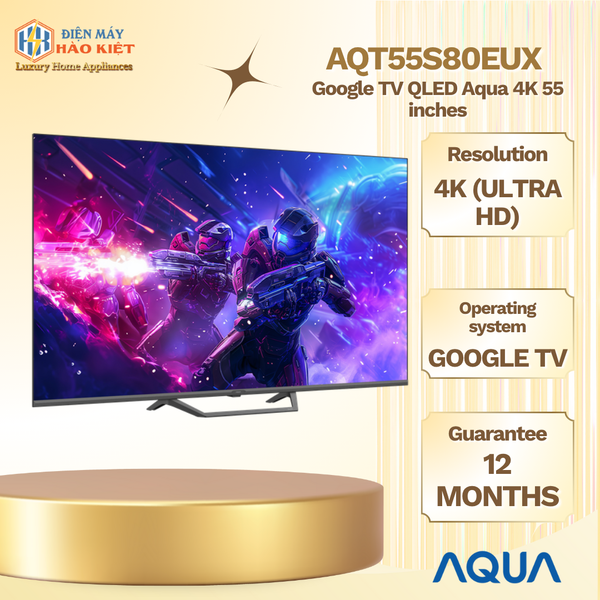 AQT55S80EUX - TIVI QLED 4K