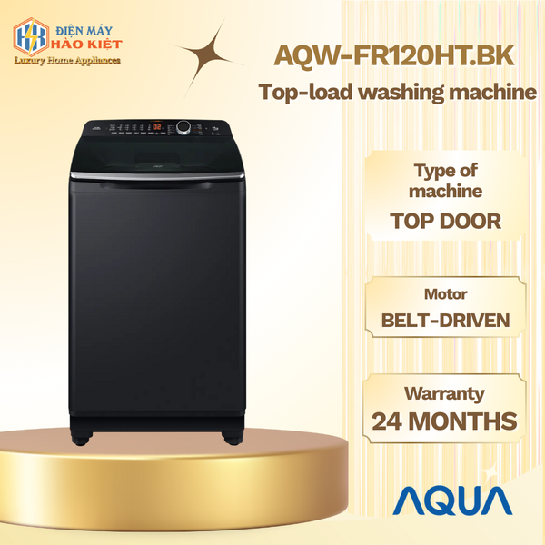 AQW-FR120HT.BK - Máy Giặt Lồng Đứng