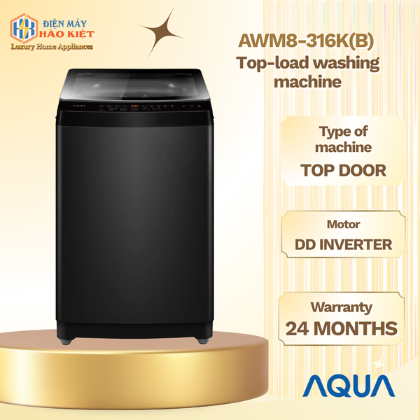 AWM8-316K(B) - Máy Giặt Lồng Đứng