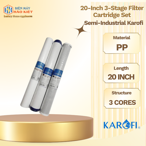 Bộ lõi 123 20 inch Bán công nghiệp Karofi