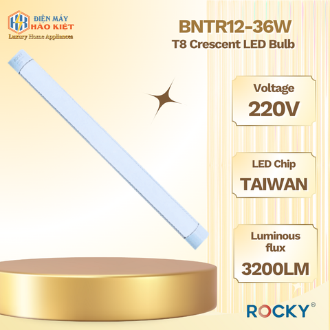BNTR12-36W - Bóng Đèn Led T8 Bán Nguyệt
