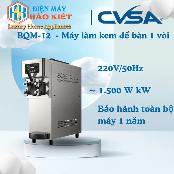 BQM-12 - Máy làm kem để bàn 1 vòi
