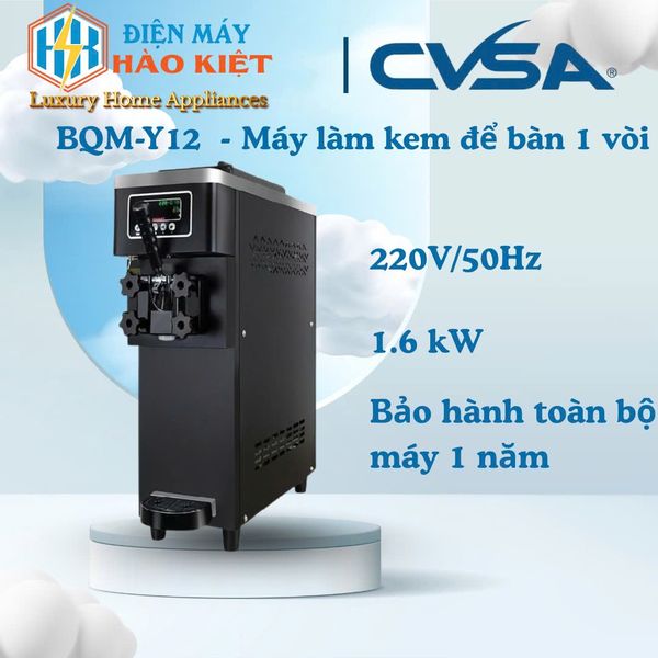 BQM-Y12 - Máy làm kem để bàn 1 vòi