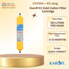 Lõi Cation K2 vàng CATION-KAROFI (Lõi số 2 cho nước phèn - nối chậm)