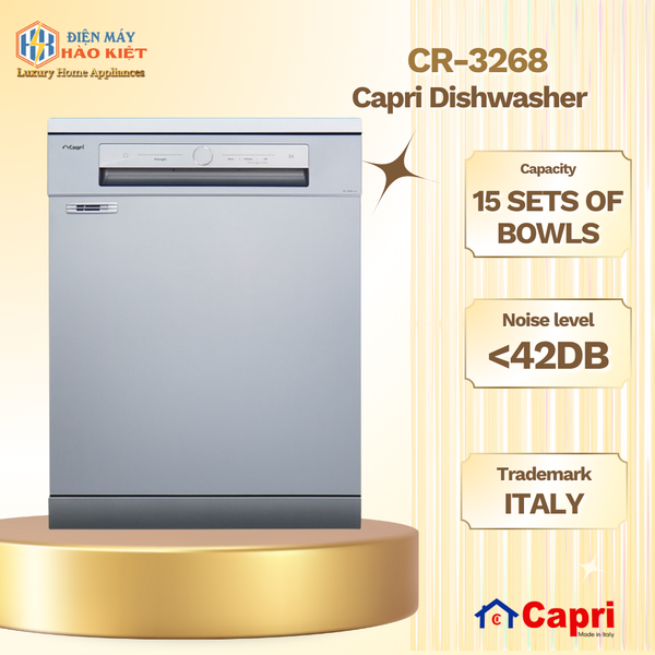 CR-3268 - Máy Rửa Chén Capri CR-3268