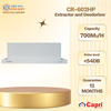 CR-602HP - Máy Hút Và Khử Mùi Capri 6 Tấc CR 602HP