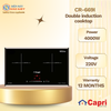 CR-669I - Bếp Điện Đôi 2 Từ Capri  CR 669I
