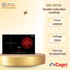 CR-707HI - Bếp Điện Đôi 1 Từ 1 Hồng Ngoại Capri CR 707HI