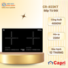 CR-822KT - Bếp Điện Đôi 2 Từ Capri CR 822KT