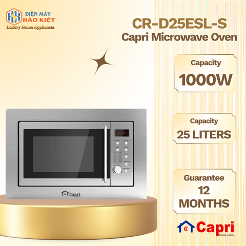 CR-D25ESL-S - Lò Vi Sóng Capri CR D25ESL-S