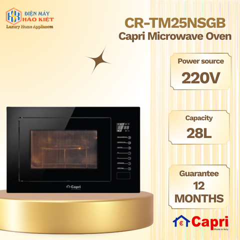 CR-TM25NSGB - Lò Vi Sóng Capri TM25NS-GB